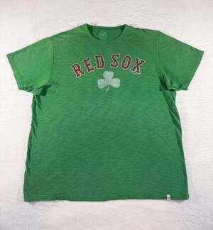 '47 Brand Boston Red Sox Size X-Large Green St. Patrick's Day T-Shirt